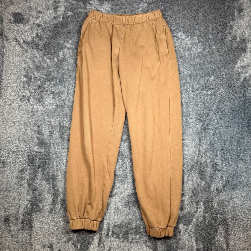 John Galt Brandy Melville Brown Jogger Sweatpants Womens One Size